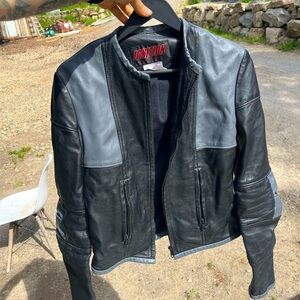 “Ignition” Leather moto suit